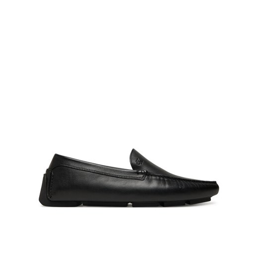 Mokasyny Calvin Klein Driver Lth HM0HM01864 Czarny ze sklepu eobuwie.pl w kategorii Mokasyny męskie - zdjęcie 184799786