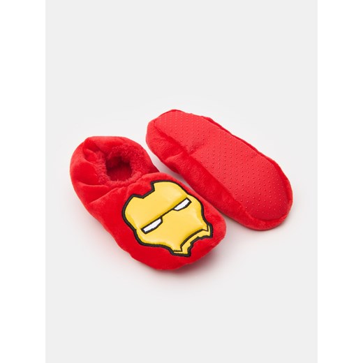 Sinsay - Kapcie Marvel - czerwony Sinsay 34/35 Sinsay