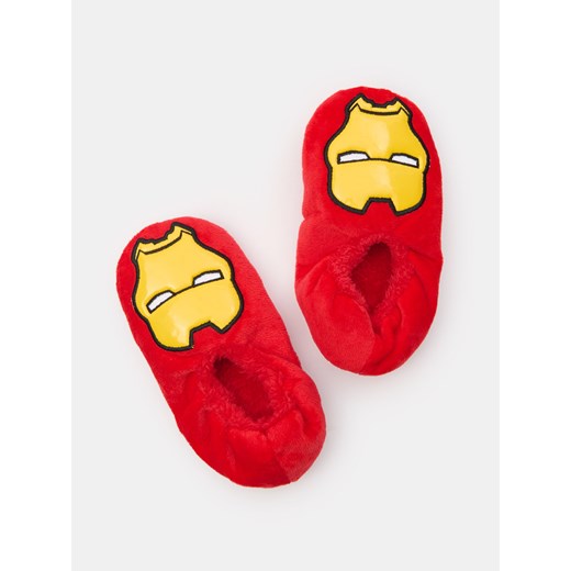 Sinsay - Kapcie Marvel - czerwony Sinsay 34/35 Sinsay
