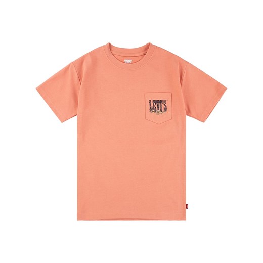 Levi&apos;s Kids Koszulka w kolorze pomarańczowym ze sklepu Limango Polska w kategorii T-shirty chłopięce - zdjęcie 184801447
