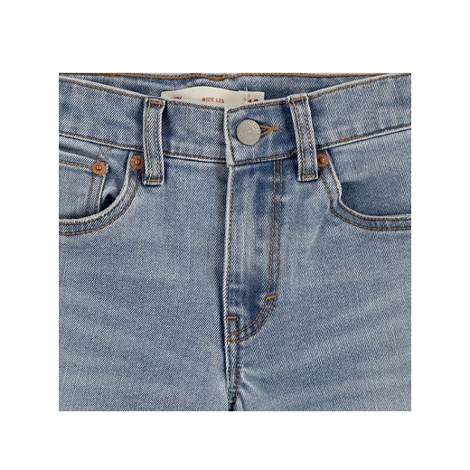 Levi's Kids Dżinsy - Wide leg - w kolorze błękitnym 152 Limango Polska promocja