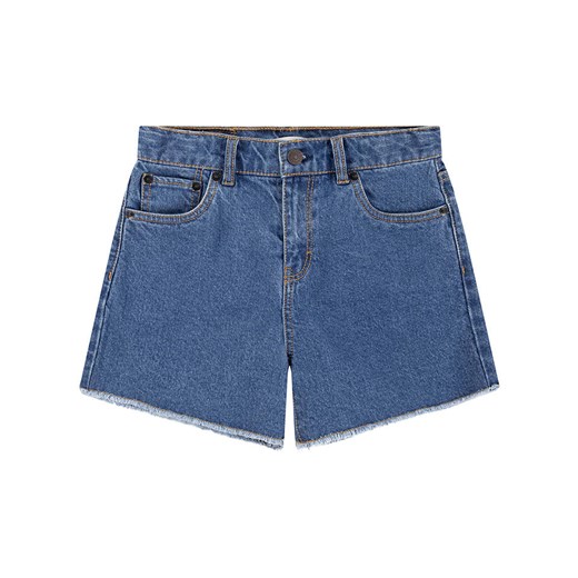 Levi&apos;s Kids Szorty dżinsowe w kolorze niebieskim ze sklepu Limango Polska w kategorii Spodenki dziewczęce - zdjęcie 184801526