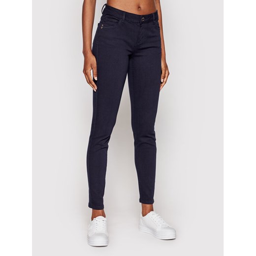 Morgan Jeansy 201-PETRA.N Granatowy Skinny Fit ze sklepu MODIVO w kategorii Jeansy damskie - zdjęcie 184801869