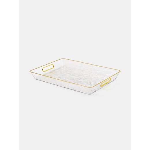 Sinsay - Taca do serwowania z uchwytami - złoty Sinsay One Size Sinsay