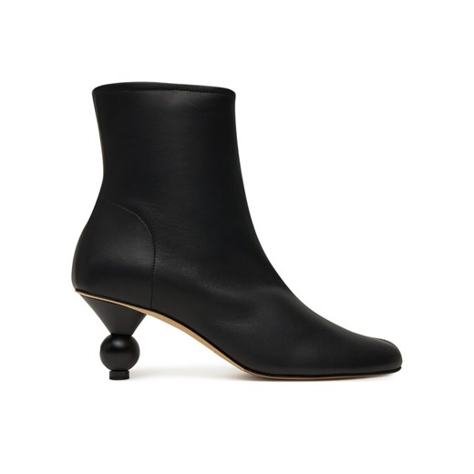 Botki Weekend Max Mara Acro 2525796014600 Czarny ze sklepu eobuwie.pl w kategorii Botki - zdjęcie 184810309