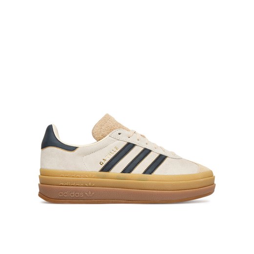 Sneakersy adidas Gazelle Bold JS3892 Beżowy ze sklepu eobuwie.pl w kategorii Buty sportowe damskie - zdjęcie 184810327