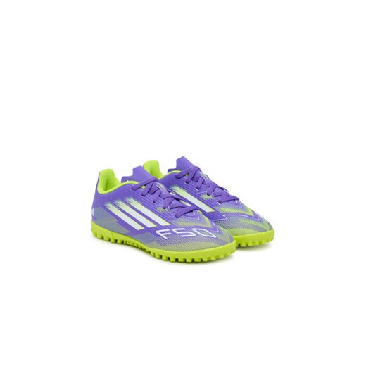 Buty do piłki nożnej adidas F50 Club Turf Boots Kids JI0039 Fioletowy 38 eobuwie.pl