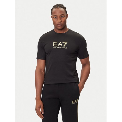 EA7 Emporio Armani T-Shirt 7M000667 AF13739 UC001 Czarny Slim Fit ze sklepu MODIVO w kategorii T-shirty męskie - zdjęcie 184810897