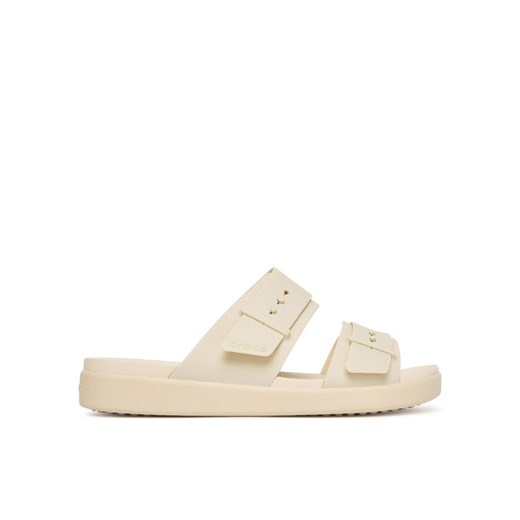 Crocs Klapki Brooklyn Buckle Low Low 211215 Écru ze sklepu MODIVO w kategorii Klapki damskie - zdjęcie 184810938