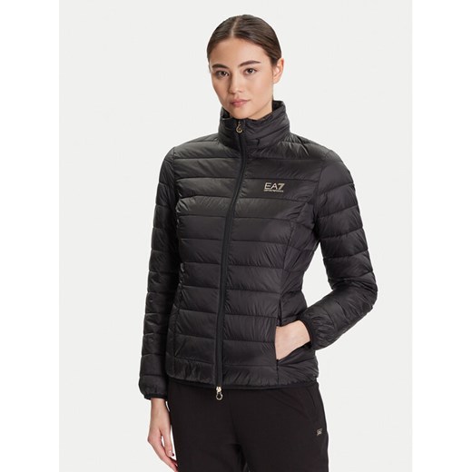 EA7 Emporio Armani Kurtka przejściowa 7W000473 AF12477 UC001 Czarny Slim Fit ze sklepu MODIVO w kategorii Kurtki damskie - zdjęcie 184810949