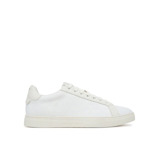 Emporio Armani Sneakersy EM003843 AF20003 M0107 Biały ze sklepu MODIVO w kategorii Buty sportowe męskie - zdjęcie 184810959