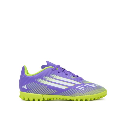 adidas Buty do piłki nożnej F50 Club Turf Boots Kids JI0039 Fioletowy 38 MODIVO