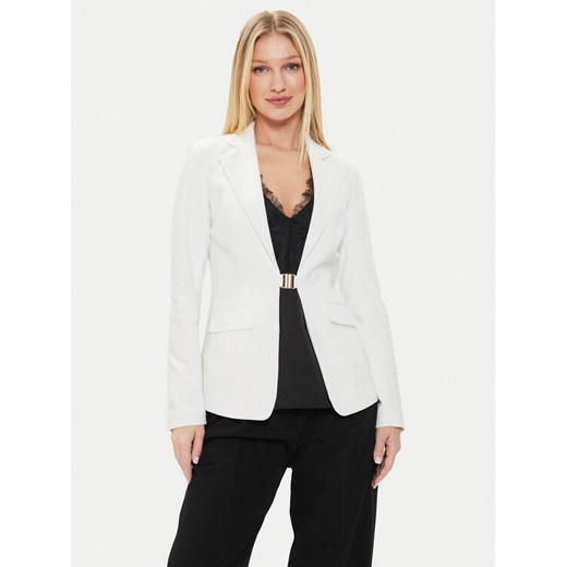 Morgan Marynarka 241-VIAZA.F Biały Slim Fit ze sklepu MODIVO w kategorii Marynarki damskie - zdjęcie 184810985