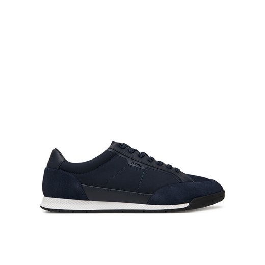 BOSS Sneakersy Nitan 50548864 Granatowy ze sklepu MODIVO w kategorii Buty sportowe męskie - zdjęcie 184810997