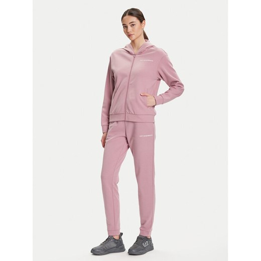 EA7 Emporio Armani Dres 7W000802 AF10443 UA272 Różowy Regular Fit ze sklepu MODIVO w kategorii Dresy damskie - zdjęcie 184811039