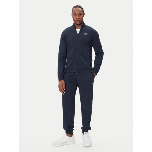 EA7 Emporio Armani Dres 7M000907 AF13512 UB102 Granatowy Regular Fit ze sklepu MODIVO w kategorii Dresy męskie - zdjęcie 184811779