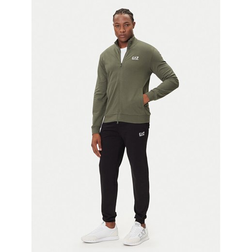 EA7 Emporio Armani Dres 8NPV60 PJVRZ M7059 Zielony Regular Fit ze sklepu MODIVO w kategorii Dresy męskie - zdjęcie 184811788
