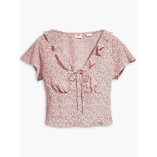 Levi&apos;s Bluzka w kolorze jasnoróżowym XS okazyjna cena Limango Polska