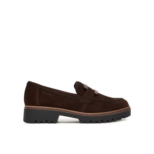 Loafersy Tamaris 1-24722-43 Brązowy ze sklepu eobuwie.pl w kategorii Lordsy damskie - zdjęcie 184812395
