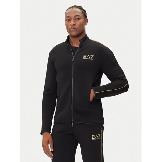 EA7 Emporio Armani Bluza 7M000670 AF14146 UC001 Czarny Slim Fit ze sklepu MODIVO w kategorii Bluzy męskie - zdjęcie 184812899