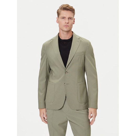 BOSS Marynarka C-Hanry 50545800 Zielony Slim Fit ze sklepu MODIVO w kategorii Marynarki męskie - zdjęcie 184812908