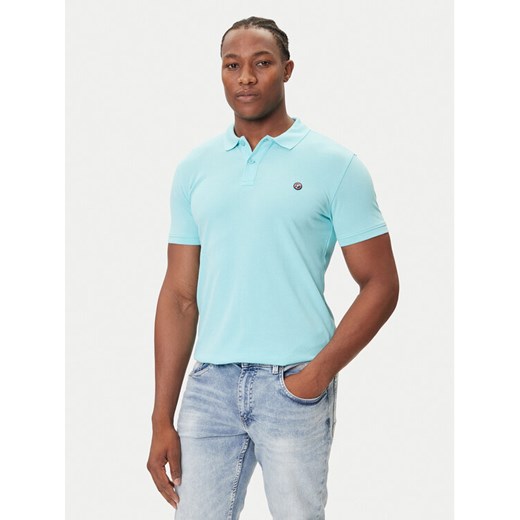 Petrol Industries Polo M-ROS-POL002 Niebieski Regular Fit ze sklepu MODIVO w kategorii T-shirty męskie - zdjęcie 184812915