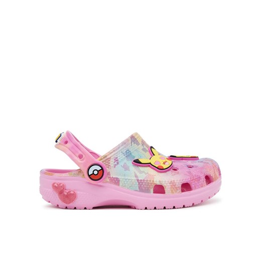 Crocs Klapki Pokémon Pikachu Classic Clog 211229 Różowy ze sklepu MODIVO w kategorii Klapki dziecięce - zdjęcie 184812926