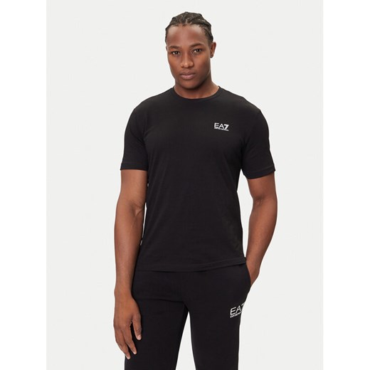 EA7 Emporio Armani T-Shirt 7M000567 AF10375 MC001 Czarny Regular Fit ze sklepu MODIVO w kategorii T-shirty męskie - zdjęcie 184812927
