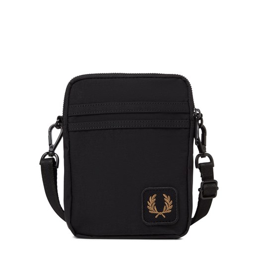 Fred Perry Męska torba na ramię Mężczyźni czarny jednolity ze sklepu vangraaf w kategorii Torby męskie - zdjęcie 184813397