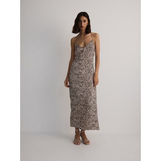 Reserved - Sukienka ze zwierzęcym wzorem - wielobarwny ze sklepu Reserved w kategorii Sukienki - zdjęcie 184813937