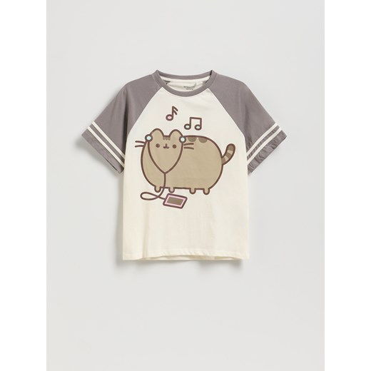 Reserved - T-shirt Pusheen - wielobarwny ze sklepu Reserved w kategorii T-shirty chłopięce - zdjęcie 184816478