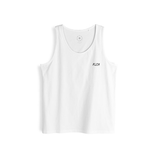 GATE Bawełniany top bez rękawów z wypukłym napisem S ze sklepu gateshop w kategorii T-shirty męskie - zdjęcie 184816699