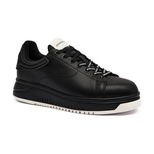 Emporio Armani Skórzane sneakersy ze sklepu Gomez Fashion Store w kategorii Buty sportowe męskie - zdjęcie 184816896