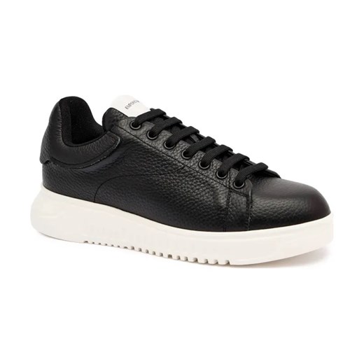Emporio Armani Skórzane sneakersy ze sklepu Gomez Fashion Store w kategorii Buty sportowe męskie - zdjęcie 184816897