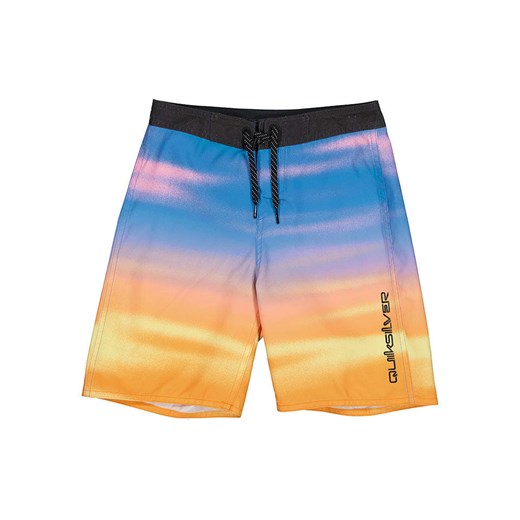 Quiksilver Szorty kąpielowe w kolorze pomarańczowo-niebieskim ze wzorem ze sklepu Limango Polska w kategorii Kąpielówki chłopięce - zdjęcie 184817837