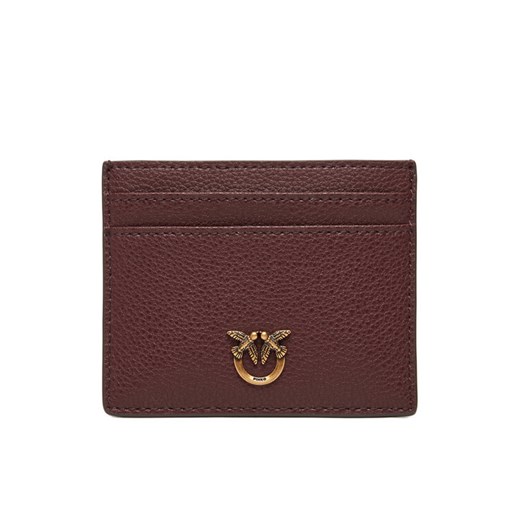 Etui na karty kredytowe PINKO Card Holder Simply AI 25-26 PCPL 103762 A29Q Brązowy ze sklepu eobuwie.pl w kategorii Etui - zdjęcie 184818827