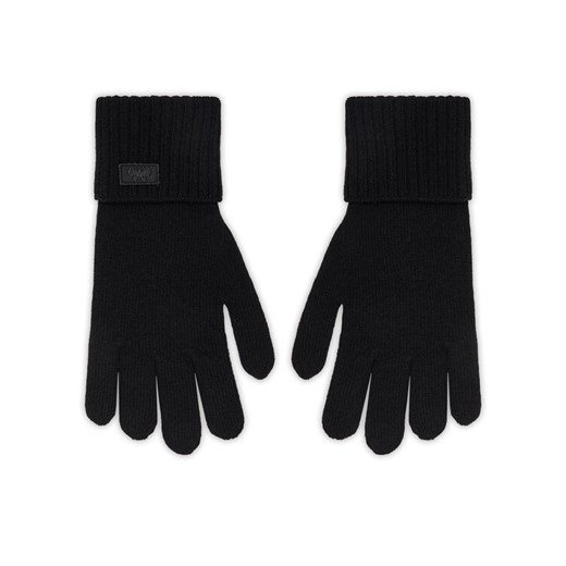Rękawiczki Damskie Weekend Max Mara Zamianew 2525566055 Czarny ze sklepu eobuwie.pl w kategorii Rękawiczki damskie - zdjęcie 184819847