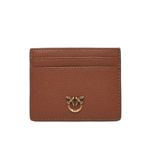 PINKO Etui na karty kredytowe Card Holder Simply AI 25-26 PCPL 103762 A29Q Brązowy ze sklepu MODIVO w kategorii Etui - zdjęcie 184820056