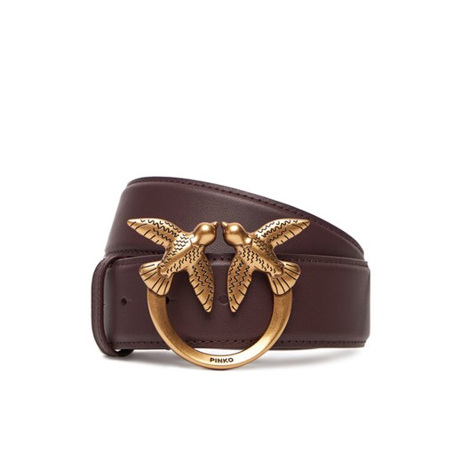 PINKO Pasek Damski Love Berry H4 Belt AI 25-26 PLT01 100120 A0F1 Fioletowy ze sklepu MODIVO w kategorii Paski damskie - zdjęcie 184820098