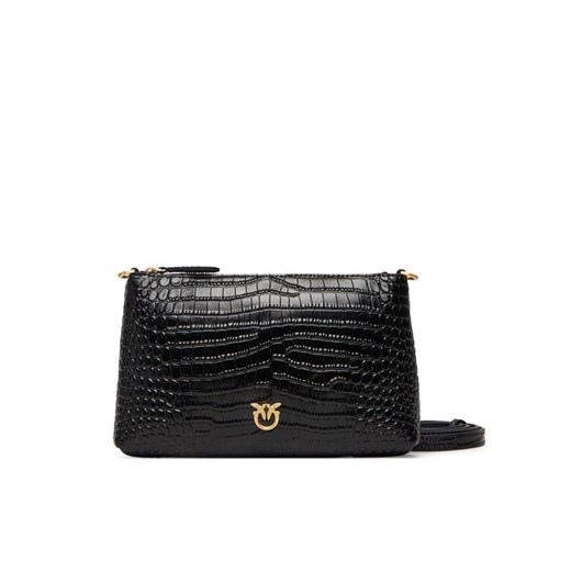 PINKO Torebka Flat Horizontal Mini AI 25-26 104277 A2OH Czarny ze sklepu MODIVO w kategorii Listonoszki - zdjęcie 184820147