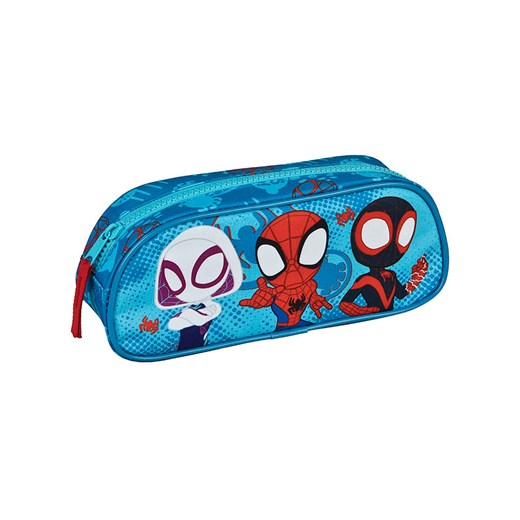 Spidey and his amazing friends Piórnik &quot;Spidey&quot; w kolorze błękitnym ze sklepu Limango Polska w kategorii Piórniki - zdjęcie 184839905