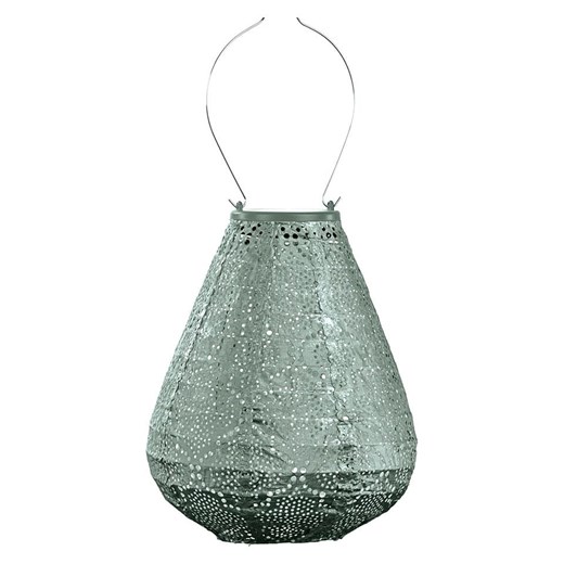 Lumiz Lampion solarny LED &quot;Baar Tulip&quot; w kolorze zielonym - wys. 22,5 x Ø 20 cm ze sklepu Limango Polska w kategorii Oświetlenie - zdjęcie 184839937