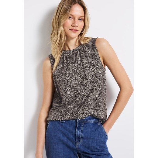 Street One Bluzka w kolorze kremowo-czarnym Street One 42 promocja Limango Polska