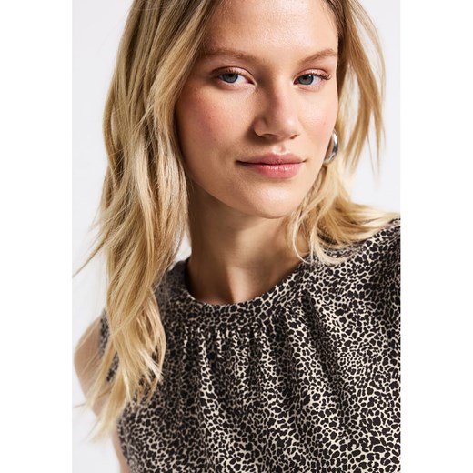 Street One Bluzka w kolorze kremowo-czarnym Street One 40 okazja Limango Polska
