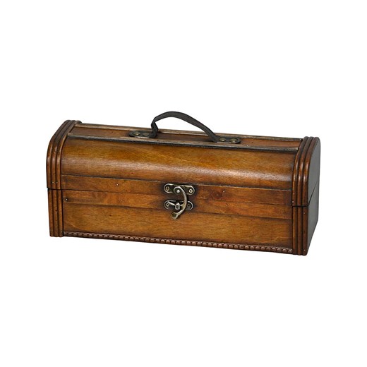 POSIWIO Skrzynia w kolorze brązowym - 33 x 12,5 x 12 cm ze sklepu Limango Polska w kategorii Pojemniki kuchenne - zdjęcie 184840106