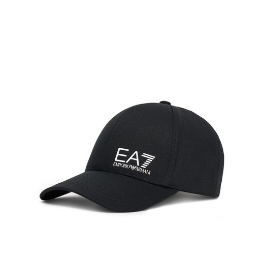 Czapka z daszkiem EA7 Emporio Armani 7X000005 AF11989 MC008 Czarny ze sklepu eobuwie.pl w kategorii Czapki z daszkiem damskie - zdjęcie 184840135