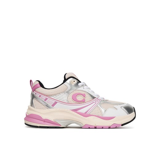 Sneakersy Coach Mesh CAQ29 Écru ze sklepu eobuwie.pl w kategorii Buty sportowe damskie - zdjęcie 184840146