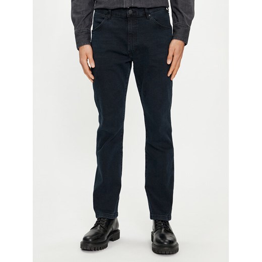 Wrangler Jeansy Larston 112350840 Niebieski Slim Fit ze sklepu MODIVO w kategorii Jeansy męskie - zdjęcie 184840807