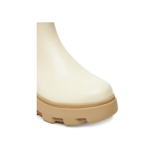 Tommy Hilfiger Kalosze Rubber Flag Cleated FW0FW08637 Beżowy Tommy Hilfiger 38 MODIVO