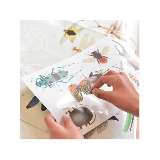 Ploppik Plakat edukacyjny &quot;Insects&quot; z naklejkami - 3+ Ploppik onesize okazyjna cena Limango Polska